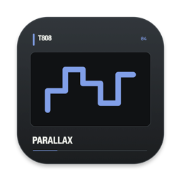 T808 PARALLAX — blue step-filter icon