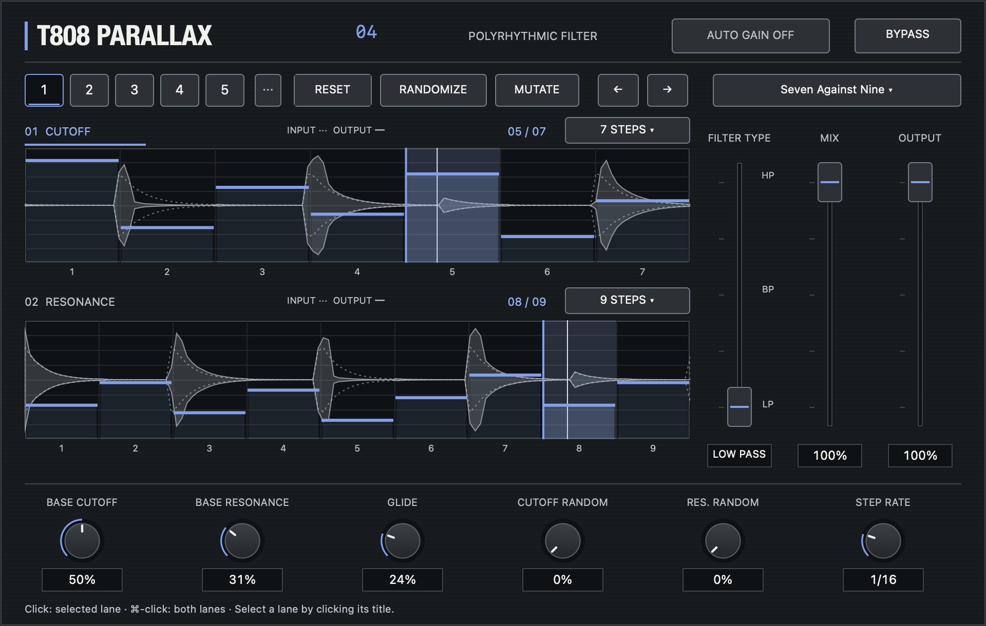 T808 PARALLAX plugin interface